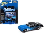 1974 Pontiac Gto Black And Blue With Flame Graphics White Interior "bl. Fixed Price $20.72.