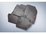 Fiesta 2014-2019 All Weather Front Rear Rubber Floor Mats 4PC Set In Black. Fixed Price $126.00.