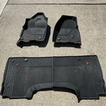 2022 Ram Rebel Weather Proof Floor Mat Set Black With Red Logo - Crew Cab Truck. Fixed Price $119.00.