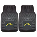 Nfl Los Angeles Chargers Car Truck 2 Front Heavy Duty Rubber Vinyl Floor Mats. Fixed Price $55.79.