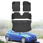 3D Tpe Floor Mats / Trunk Cargo Liner Fits 2012 2013 2014 2015 Toyota Prius. Fixed Price $64.39.