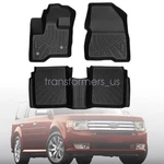 Front & 2ND Row Tpe Floor Mats Liners Set 2009-2019 Ford Flex 4-DOOR Black. Fixed Price $67.49.