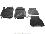 For Saab (1999-2007) Floor Mat Set (black Rubber) Front And Rear Pro Parts. Fixed Price $139.95.