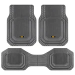 Cat Terrainguard Heavy-duty 3-PIECE All-weather Rubber Floor Mats For Car, Gray. Fixed Price $44.95.
