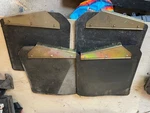Land Rover Defender Rubber Floor Mats. Fixed Price $110.00.