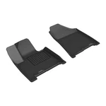 3D Maxpider 2024-2025 Fits Hyundai Santa Fe Hybrid Kagu Black 1ST Row Floor Mat. Fixed Price $124.99.
