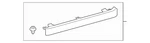 Genuine Toyota 4RUNNER 2010-2024 Rear Sill Plate, 58574-35040-C0. Fixed Price $309.95.