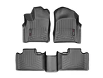 Weathertech Floorliner For 2016-2025 Dodge Durango 1ST & 2ND Row, Black. Fixed Price $209.90.