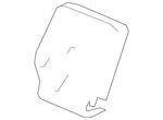 Genuine Honda Cover Rear Seat-back Trim *NH661L* (gray) 82121-SXT-A11ZB. Fixed Price $143.59.
