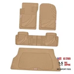 Flextough Heavy Duty Rubber Floor Mats All Weather & Cargo Liner For Beige. Fixed Price $45.01.