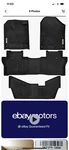 Oedro Floor Mat Row Liner 3D Tpe For 2016-2022 Honda Pilot 8 Passenger Models. Fixed Price $34.99.