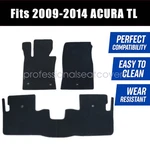 3PCS For 2009-2014 Acura Tl Sh-awd Front & Rear Floor Mats Carpet Black New. Fixed Price $35.29.