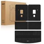 3W Cargo Liner Seatback Mats For 2021-2026 Jeep Grand Cherokee 6&7 Tpe. Fixed Price $114.99.