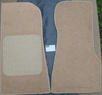 New Jaguar Xjs 94 95 Front Carpet Set Lh & Rh Coffee With Edging. Fixed Price $575.00.