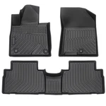3D Floor Mats Liner For 2019-2020 Hyundai Santa Fe Tpe Rubber All Weather. Fixed Price $68.99.