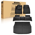 Tpe Floor Mats & Trunk Cargo Set For 2018-2022 Toyota C-hr 4-DOOR. Fixed Price $103.79.