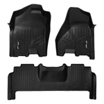 Smartliner Black 1ST & 2ND Row Floor Liners For Dodge Ram 3500. Fixed Price $149.99.