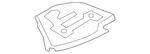 Genuine Mazda Floor Extension KB7W-53-731. Fixed Price $61.86.