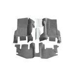 Bedrug 3PC Gray Replacement Floor Carpet Kit For 1997-2006 Jeep Wrangler Tj. Fixed Price $249.95.
