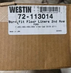 Westin 72-113014 Sure-fit Floor Liner 2008-2010 Ford F- 250/350/450/550 Crew Cab. Fixed Price $49.99.