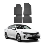 For Kia Optima 2016-2020 Omac 4023484 Classic 1ST & 2ND Row Black Floor Mat Set. Fixed Price $74.99.