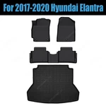 Tpe Floor Mats / Trunks Cargo Liner Fits 2017-2020 Hyundai Elantra 5-PASSENGERS. Fixed Price $106.49.