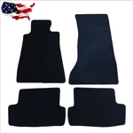 Custom Front & Rear Black Velour Carpet Floor Mat For 2016-2024 Chevrolet Camaro. Fixed Price $56.99.