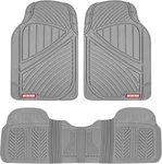 Motor Trend Heavy Duty Gray Rubber Car Mats - All Weather Full Set. Fixed Price $66.99.