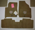 Tan Lloyd Velourtex Carpet 3PC Floor Mats For 2010-2011 Cadillac Srx W Logo. Fixed Price $209.68.
