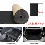 6.8SQFT Car Sound Proofing Insulation Deadener Mat High Density Foam 24.8"X39.4". Fixed Price $17.74.