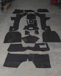 Good Used Grey/pepper Carpet Set For Porsche 911 65-68 Swb Coupe Left Hand Drive. Fixed Price $261.98.