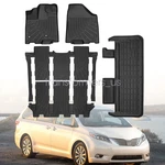 Tpe 1ST+2ND+3RD Floor Mats+trunk Cargo Liner For 2013-2020 Toyota Sienna 7 Seats. Fixed Price $159.39.