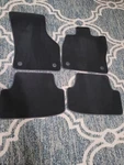 Vw Volkswagen Black 21702/A Golf A5 Oem Ideal JA2 Set Of 4 Floor Mats. Fixed Price $50.00.