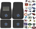 New 4PCS Nfl Pick Your Team Truck Front Rear Back Carpet Floor Mats Set. Fixed Price $44.89.
