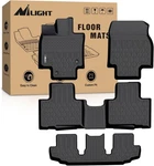 Nilight Floor Mats For Toyota Highlander W/center Console 2020-26 Not Fit Hybrid. Fixed Price $109.99.