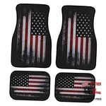 Car Floor Mats Full Set Print Front And Rear Auto American Flag. Fixed Price $72.53.