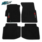 Black Nylon Floor Mats For 96-00 Honda Civic Carpet W/ Emblem. Fixed Price $58.99.