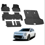Lasfit Floor 3 Row + Trunk Cargo Seatback For Kia EV9 2024-2026. Fixed Price $220.00.