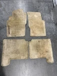 1996-2004 Nissan Pathfinder Infiniti QX4 Full Set Of Floor Mats Oem Beige Carpet. Fixed Price $95.00.