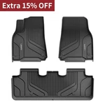 Lasfit Floor Mats For Tesla Model Y 2020-2025 All Weather Rubber Tpe Liners. Fixed Price $130.00.