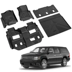 Floor Mats For Chevy Suburban 2015 2016 2017 2018 2019 2020 Seats Cargo. Fixed Price $219.00.