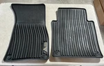 2002-2010 Audi A8 Rubber Floor Mat Set Front Passenger & Rear Incomplete. Fixed Price $65.95.