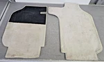 Nice Pair Of Used Original Porsche 911 930 Linen Front Floor Mats 1987-88 Coupe. Fixed Price $125.00.