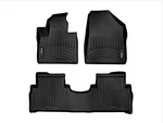 Weathertech Floorliner For 2016-2018 Kia Sorento 1ST & 2ND Row, Black. Fixed Price $209.90.