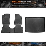 Tpe Floor Mats+trunk Cargo Liners Fits 2024-2025 Hyundai Kona Gasoline Edition. Fixed Price $116.99.