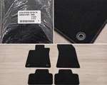 Oem Acura Integra Floor Mats Black Set New Genuine Factory Carpet NHL900L. Fixed Price $90.00.