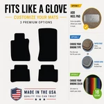 Avery Touring Black Carpet Front & Rear Floor Mats For 2003-2009 E320 #S4. Fixed Price $132.40.