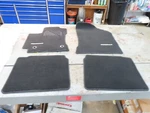 Toyota PT206-02171-20 Floor Mat Set 4 Pieces Black Carpet Corolla Logo. Fixed Price $70.99.