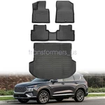 Fits 2021-2023 Hyundai Santa Fe 5 Seat Tpe Floor Mats Liners & Trunk Cargo. Fixed Price $82.19.