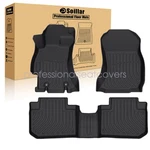 2014-2018 Subaru Forester Tpe Floor Mats Liners 3PCS 3D Front & Rear Black. Fixed Price $62.49.